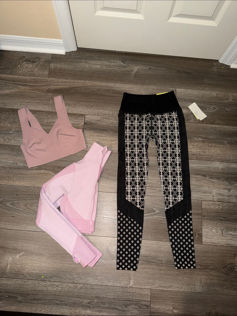 3pc Bundle- Leggings, Bra and Cropped Jacket